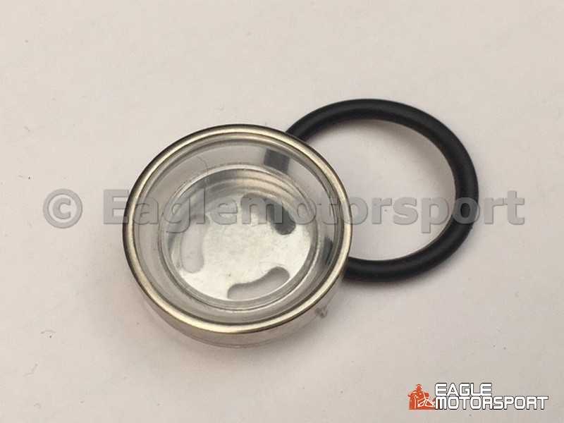 Brake cylinder level glass 18mm